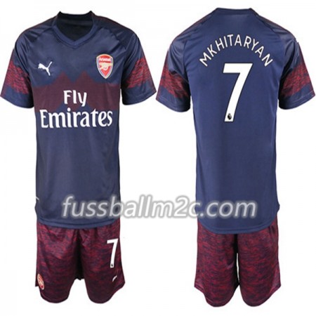 Fußballtrikots Arsenal Henrikh Mkhitaryan 7 Kinder Auswärts Trikotsatz 2018-2019